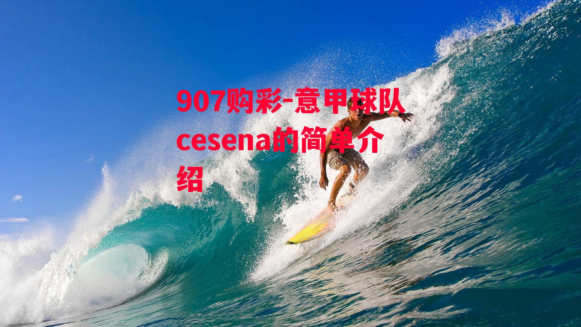 907购彩-意甲球队cesena的简单介绍